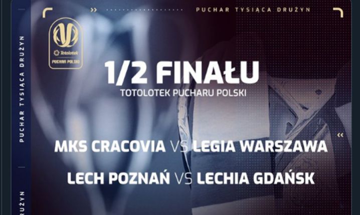 Znamy już półfinałowe PARY Pucharu Polski!